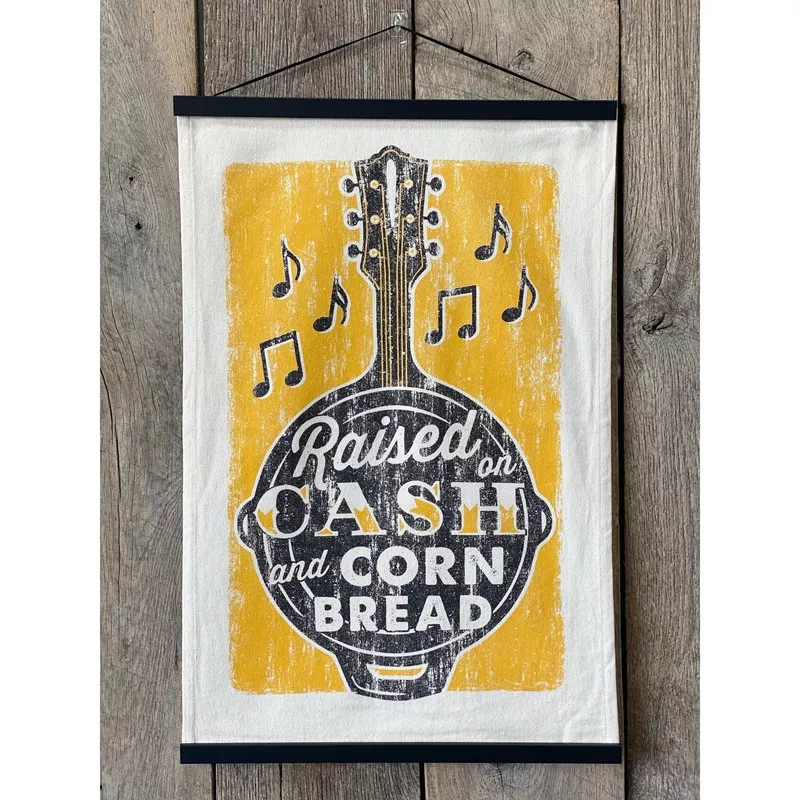 raised-on-cash-cornbread-kitchen-towel Raised on Cash and Cornbread – Kitchen Towel