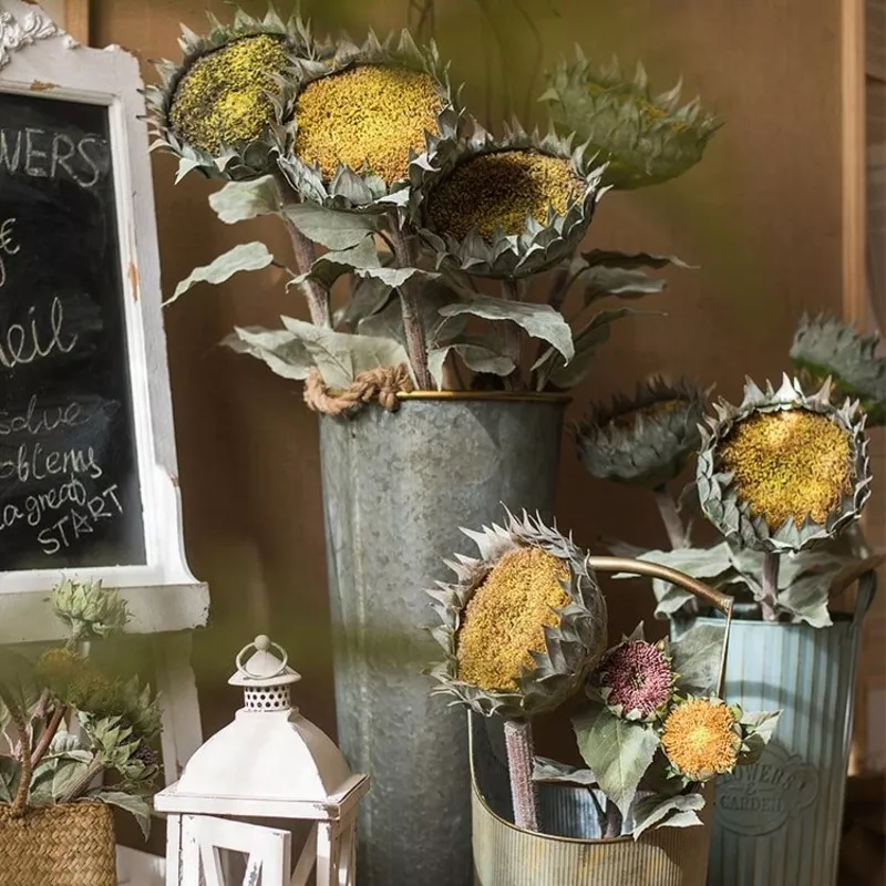 restoration-rustic-sunflower-stem-brown-seeds The Restoration Rustic Sunflower Stem Brown Seeds