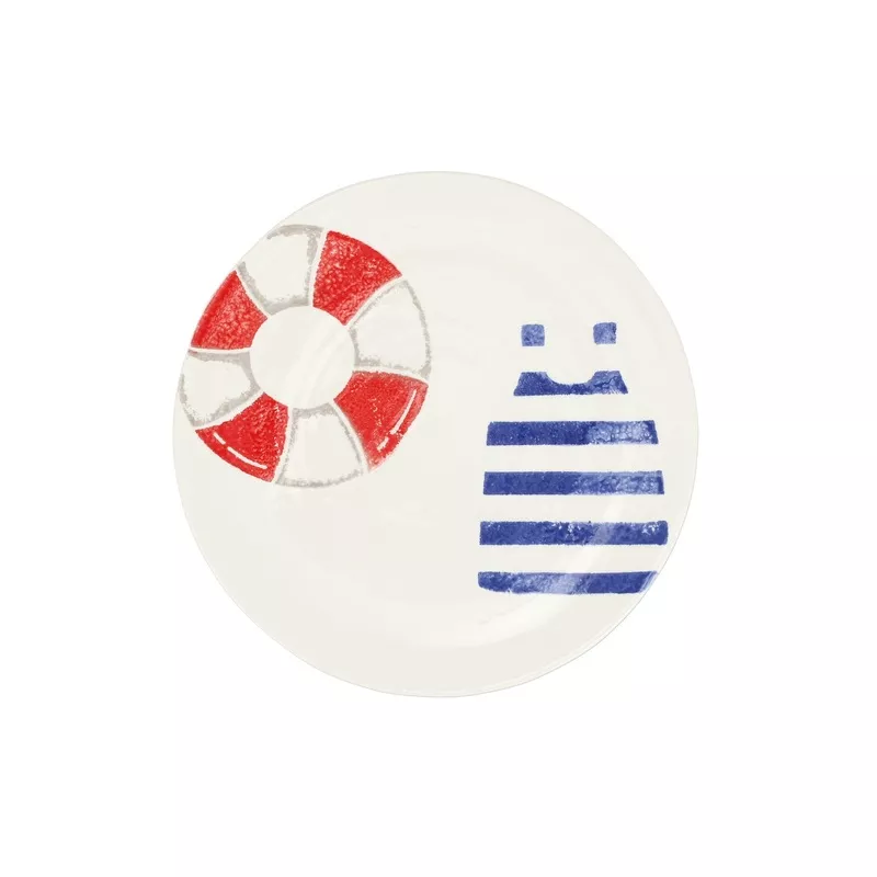 riviera-life-preserver-salad-plate Riviera Life Preserver Salad Plate