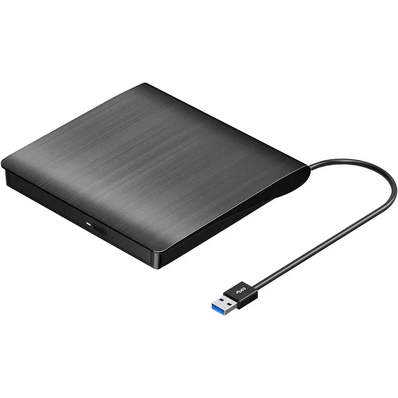 roofull-external-cd-dvd-drive-usb-3-0-cd-burner-premium-portable-cd-rom-dvd-rw-o ROOFULL External CD DVD Drive USB 3.0 CD-Burner Premium Portable CD-ROM DVD+/-RW Optical Disc Drive Player Reader Rewriter(Refurbished)