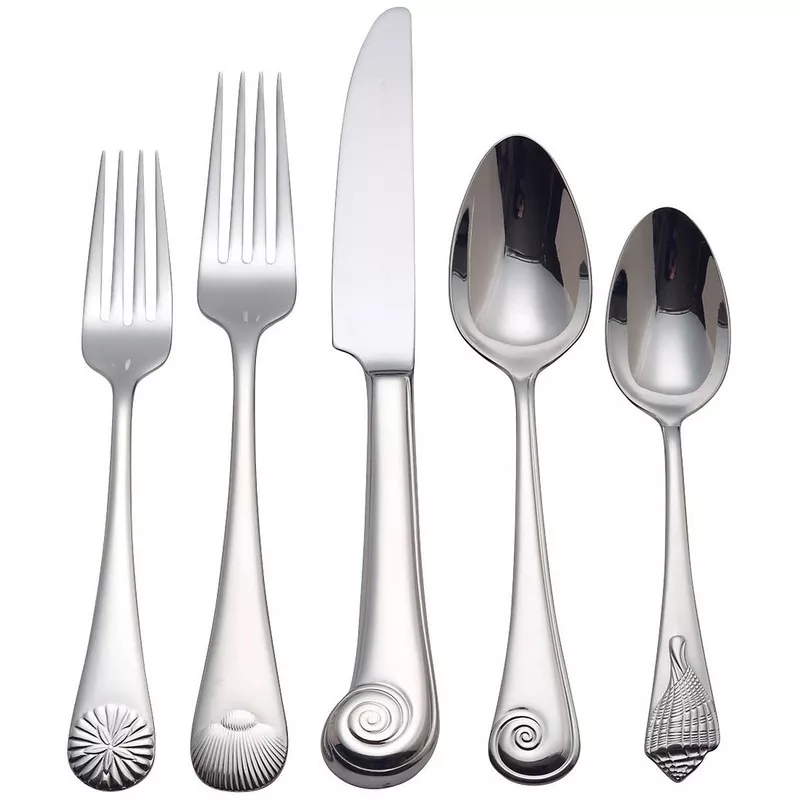 sea-shell-5-piece-place-setting Sea Shell 5-Piece Place Setting