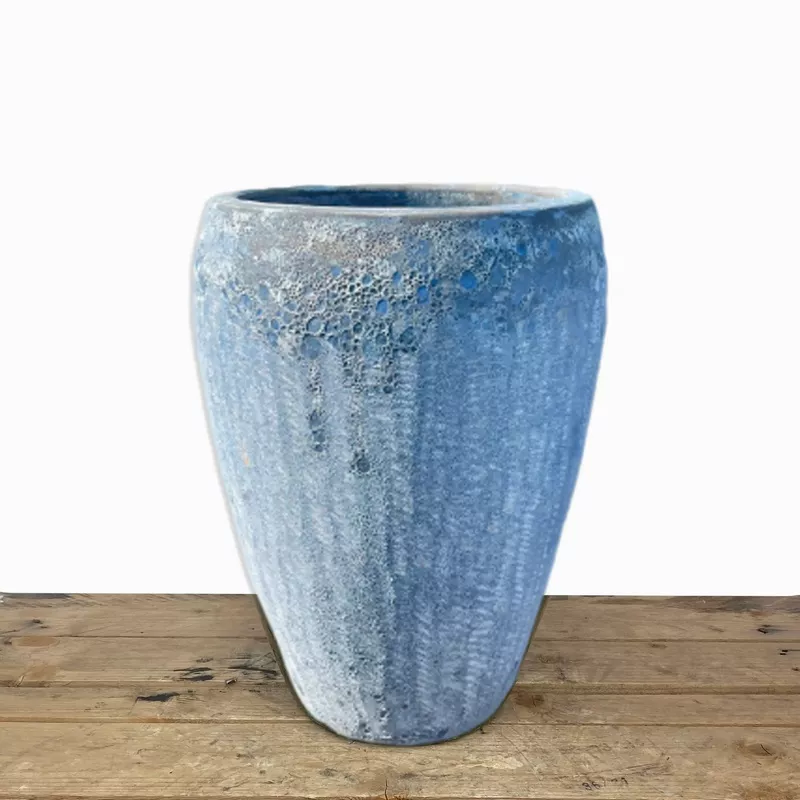 seafoam-blue-ceramic-wide-noodle-pot Seafoam Blue Ceramic Wide Noodle Pot