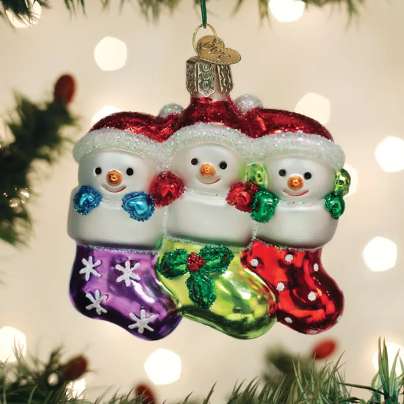 snow-family-3-ornament Snow Family Of 3 Ornament