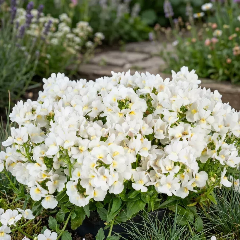 snowberry-nemesia Snowberry Nemesia
