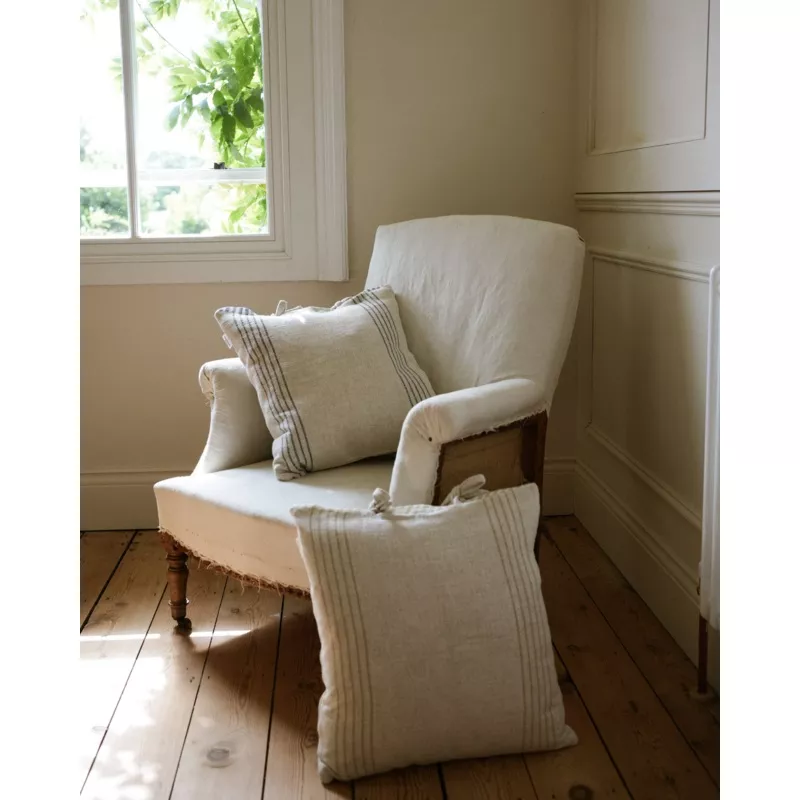 st-ives-stripe-cushion-antique-cream The St Ives Stripe Cushion – Antique Cream