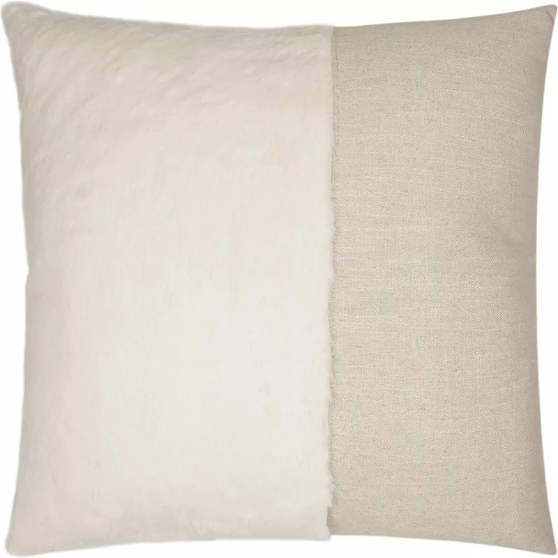 St. Moritz Throw Pillow Cream