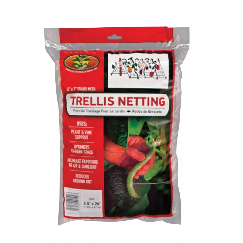 trellis-netting-6-5-x-12-square-clear-mesh Trellis Netting 6.5′ x 12′ Square Clear Mesh