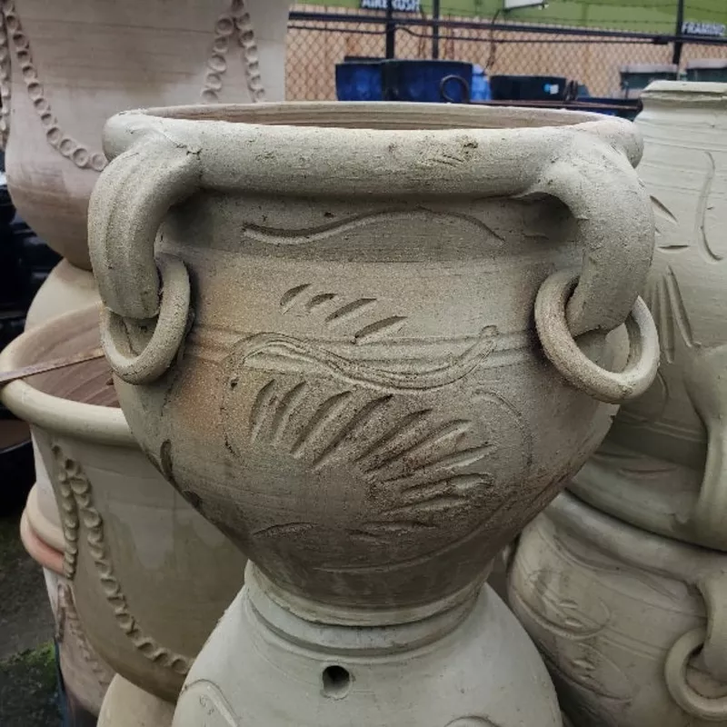 tunisian-white-clay-planter-caspo-italiano-jar-12-14-16 Tunisian White Clay Planter | Caspo Italiano Jar (12″, 14″ & 16″)