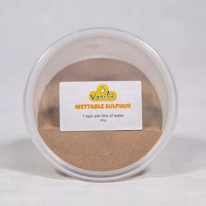 Wettable Sulphur – Yellow Stone Plant Protector
