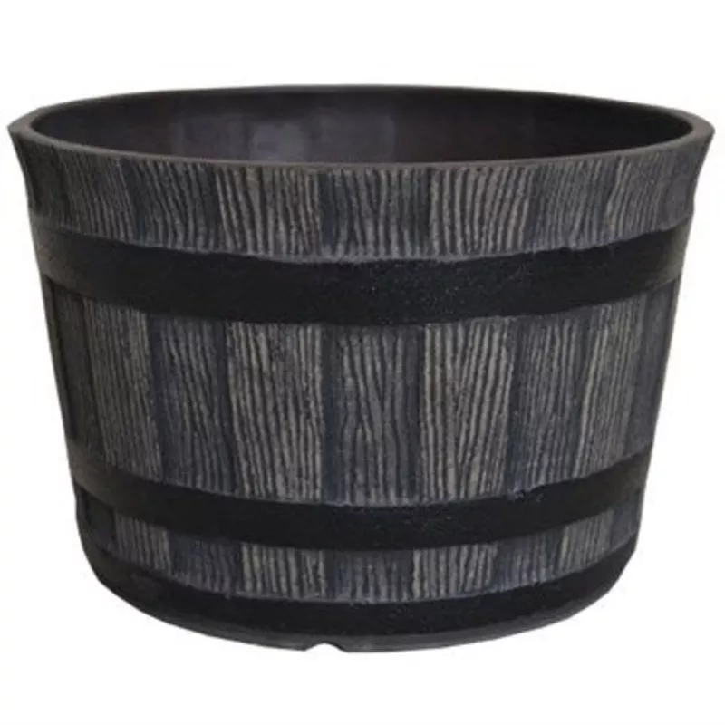 Whiskey Barrel Planter