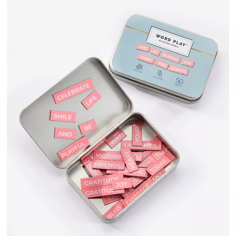 Word Play Motivational Magnets