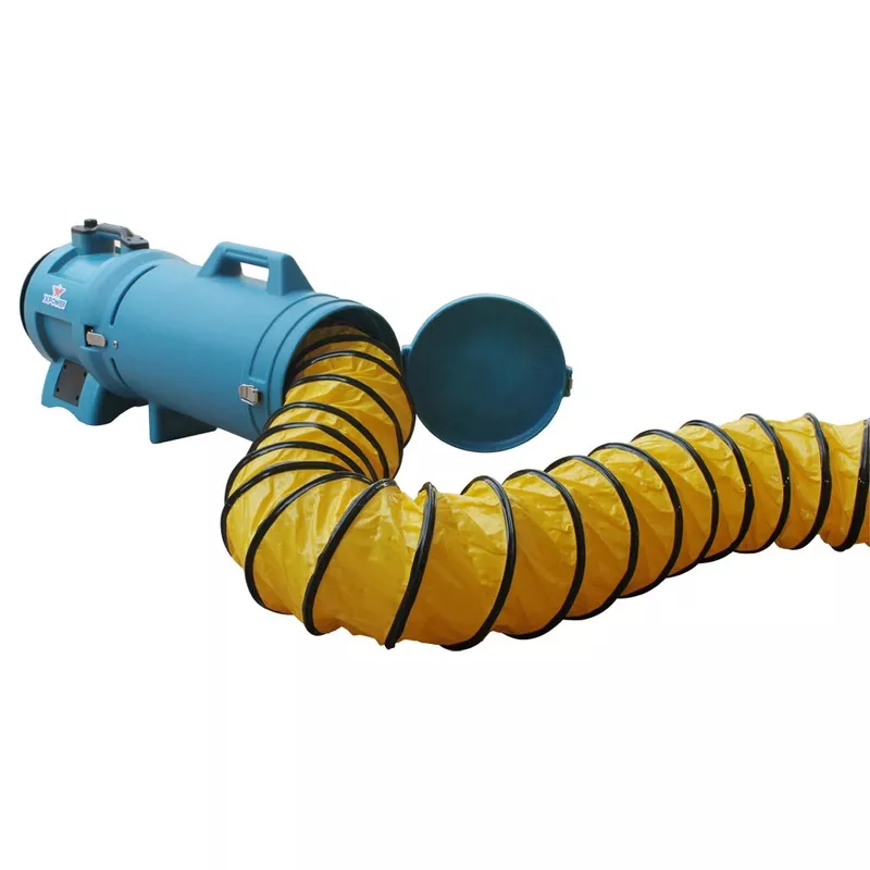 xpower-8dhc25-25-x-8-diameter-ducting-hose-w-carrier-x-8 Xpower 8DHC25 25′ x 8″ Diameter Ducting Hose w/ Carrier for X-8