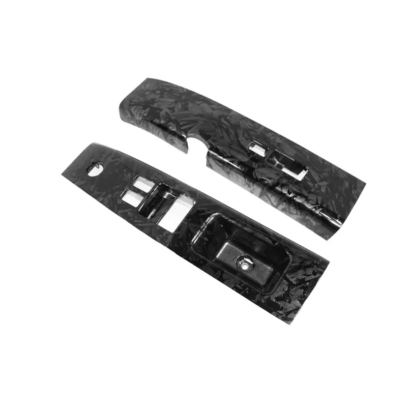 zspec-350z-z33-interior-door-window-switch-finisher-set-lhd-03-05-forged-carbon- ZSPEC 350z Z33 Interior Door Window Switch Finisher Set, LHD ’03-05, Forged Carbon Style Forged Carbon Hydro-Dip