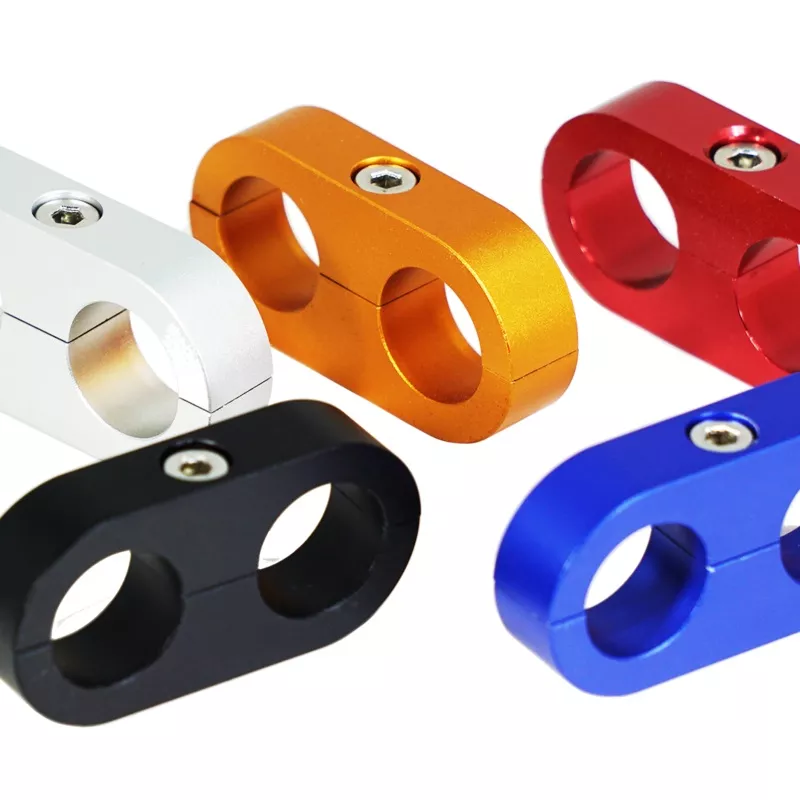 zspec-billet-fuel-hose-clamp-rubber-or-braided-hose-15-1mm-i-d-min-blue ZSPEC Billet Fuel Hose Clamp for rubber or braided hose, 15.1mm I.D. min. Blue