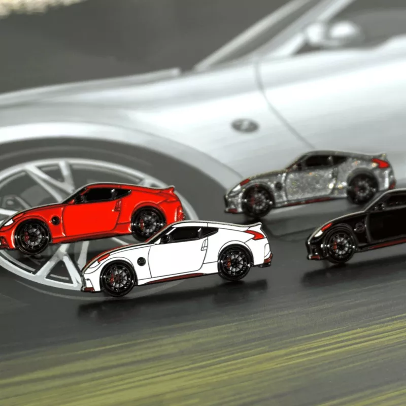 zspec-nissan-370z-nismo-v2-tribute-lapel-hat-pin-red ZSPEC Nissan 370z Nismo V2 Tribute Lapel / Hat Pin Red