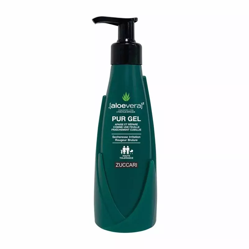 Zuccari [aloevera]2 Pur unpasteurised Aloe Vera Gel without added water 2x concentrate 300ml (10,14fl oz)
