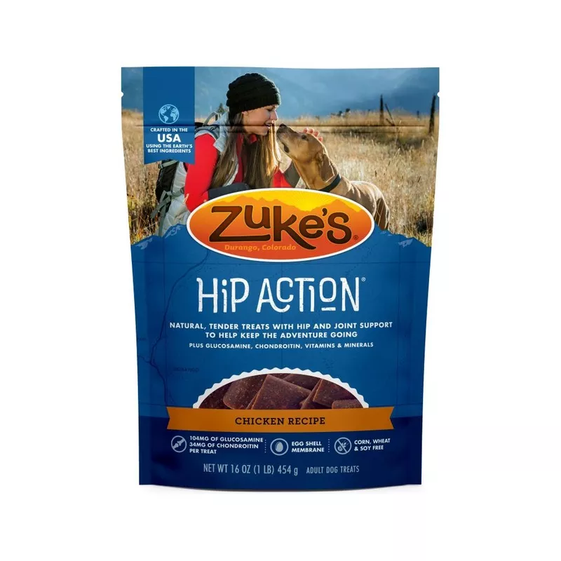 zukes-hip-action-chicken-dog-treats-with-glucosamine-chondroitin Zukes Hip Action Chicken Dog Treats with Glucosamine and Chondroitin