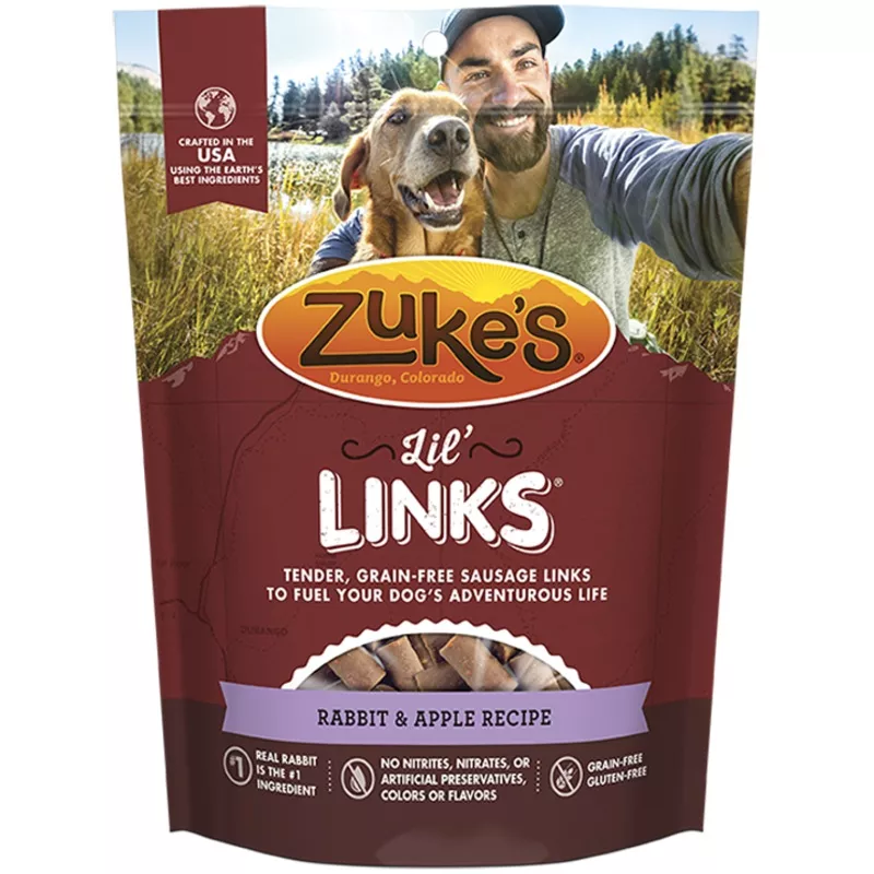 zukes-lil-links-grain-free-rabbit-apple-recipe-dogs Zukes Lil’ Links Grain Free Rabbit and Apple Recipe for Dogs